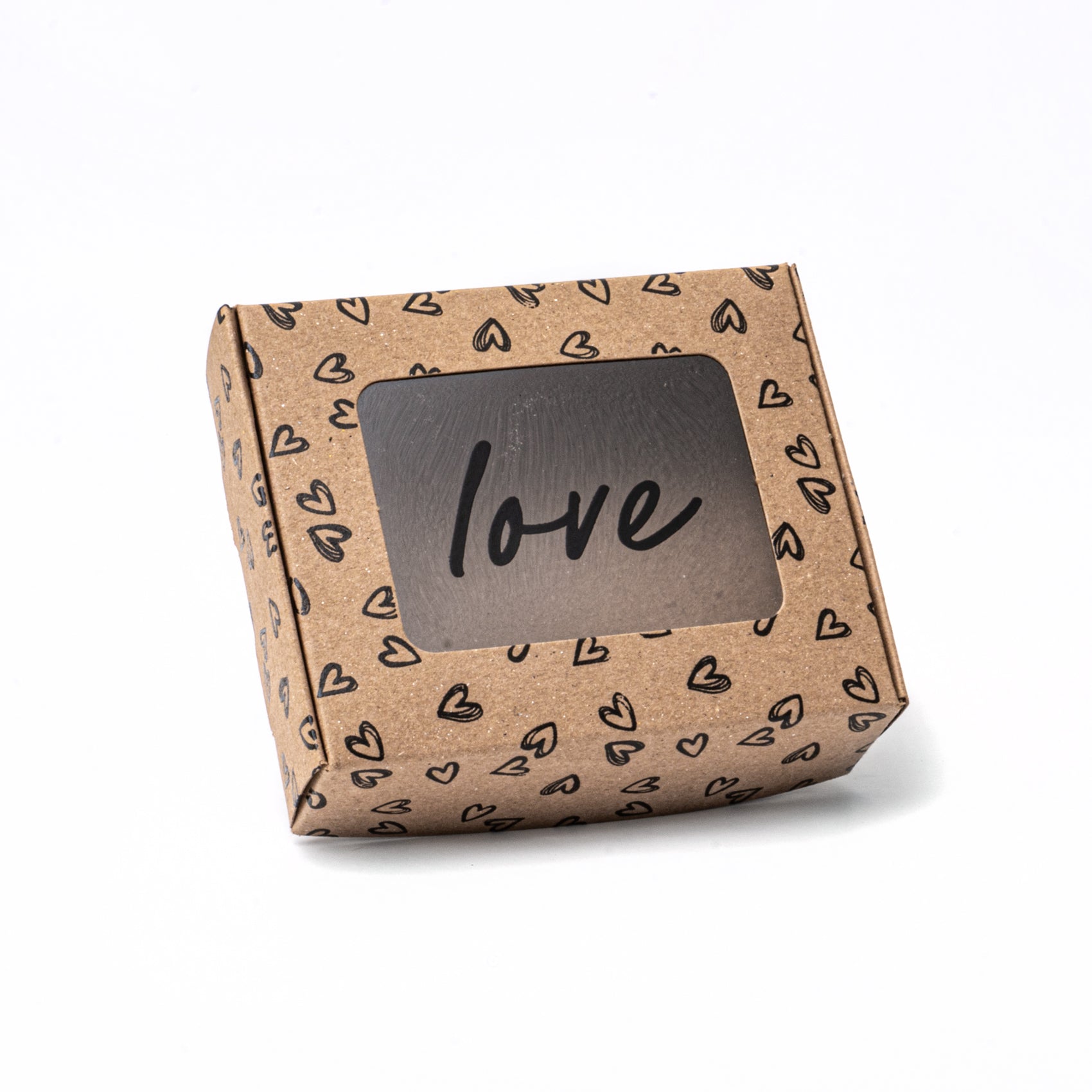 Caja Chocolate Love Kraft