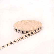 Cargar imagen en el visor de la galería, Listón corazoncitos 10mm/10mts