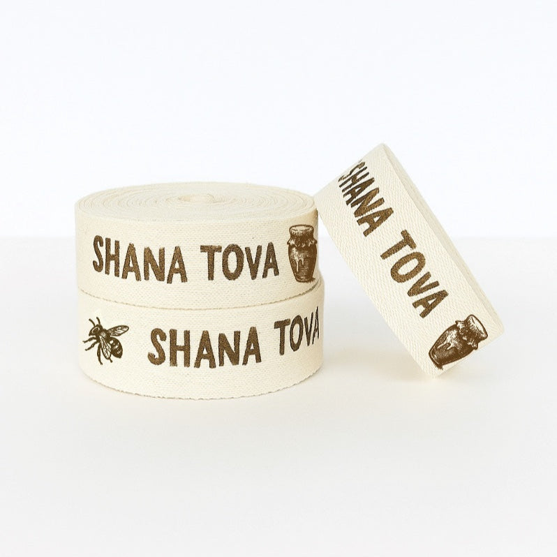 Listón Shana Tova 25mm