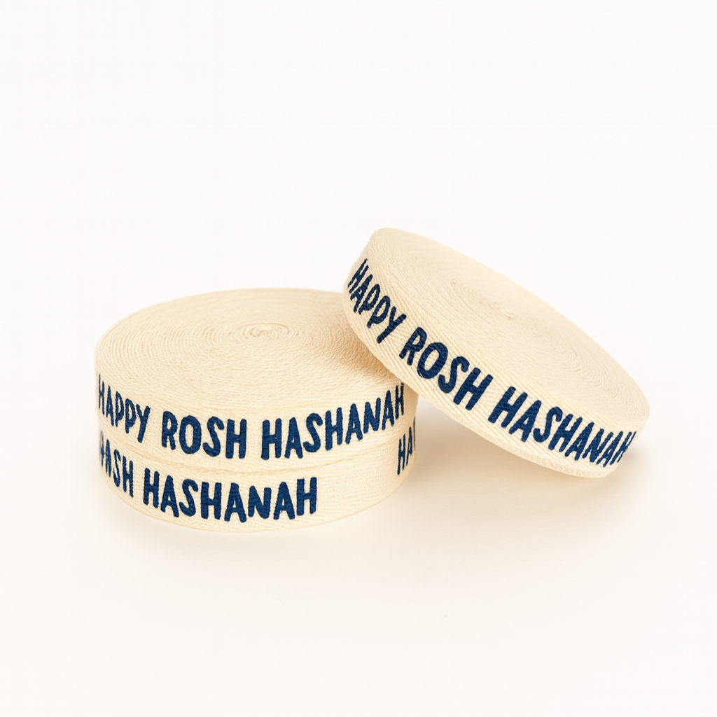 Listón Happy Rosh Hashanah 16mm