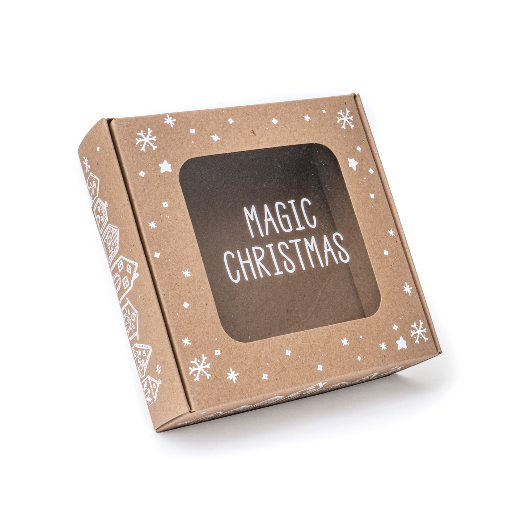Caja Brownie Pueblo Navideño