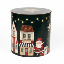 Cargar imagen en el visor de la galería, Caja Redonda Santa&#39;s Town
