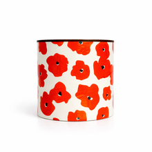 Cargar imagen en el visor de la galería, Caja Redonda Red Poppy 15x15cm

