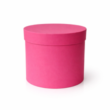 Cargar imagen en el visor de la galería, Caja Redonda Rosa 20x20
