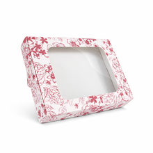 Cargar imagen en el visor de la galería, Caja Alfajor con ventana Pink Petals
