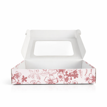 Cargar imagen en el visor de la galería, Caja Alfajor con ventana Pink Petals
