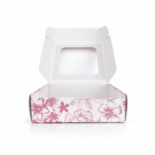 Cargar imagen en el visor de la galería, Caja Brownie con ventana Pink Petals
