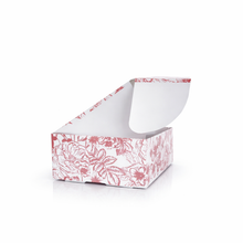 Cargar imagen en el visor de la galería, Caja Papelería con ventana Pink Petals
