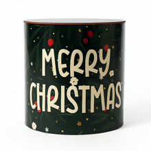 Cargar imagen en el visor de la galería, Caja Redonda Merry Christmas
