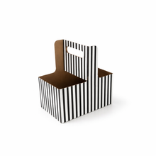 Cargar imagen en el visor de la galería, Canasta Grande Rayas Negras
