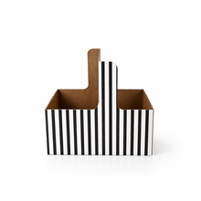 Cargar imagen en el visor de la galería, Canasta Grande Rayas Negras
