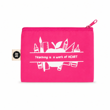 Cargar imagen en el visor de la galería, Pouch Chica Día del Maestro Rosa Neon
