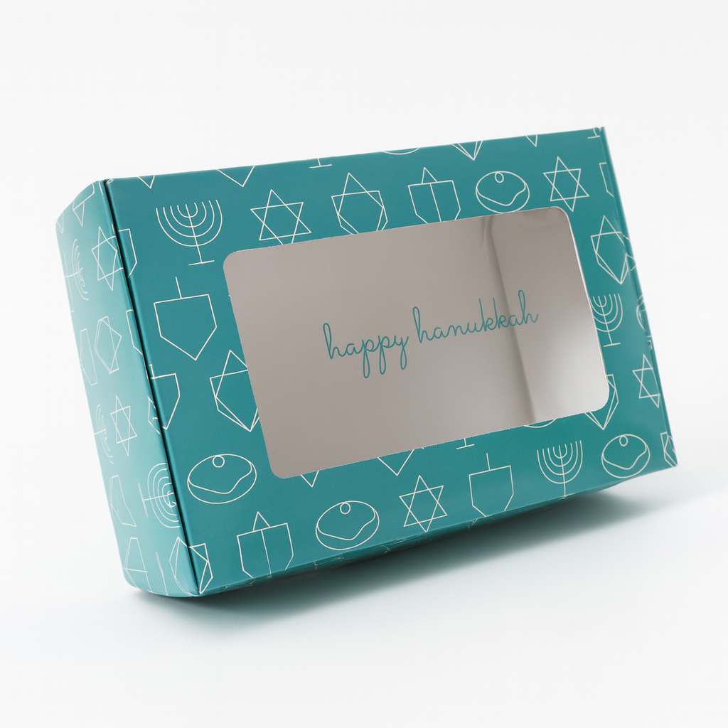 Caja Muffin Hanukkah Doodles