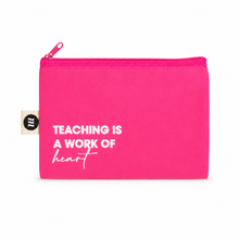 Cargar imagen en el visor de la galería, Pouch Chica Día del Maestro Rosa Neon
