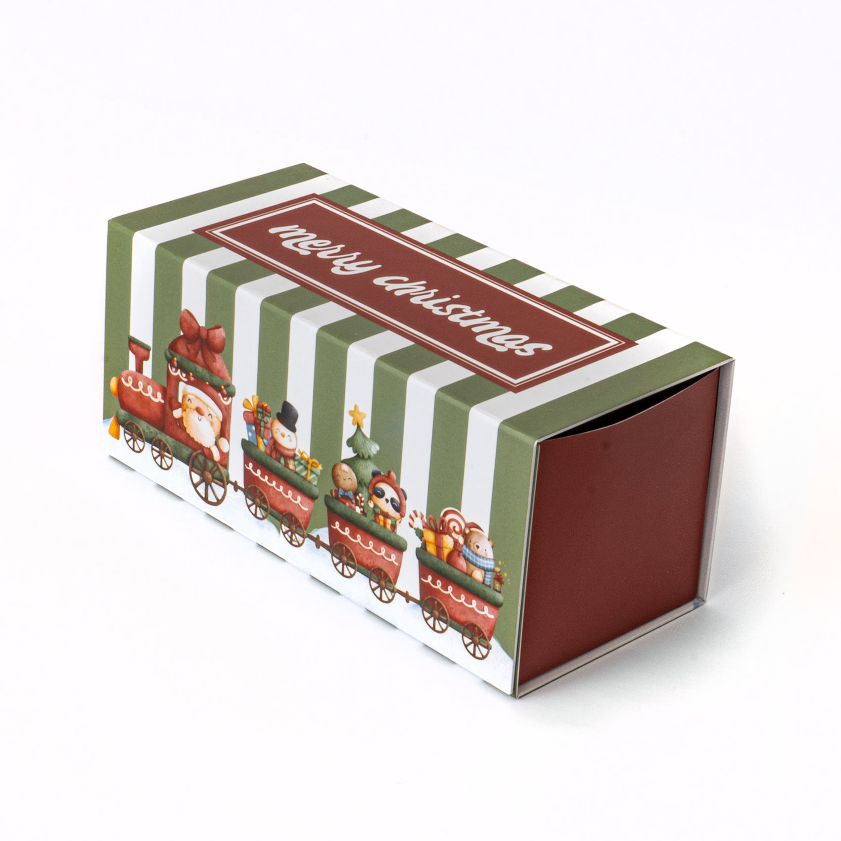 Caja Premium Galletas Trineo Santa