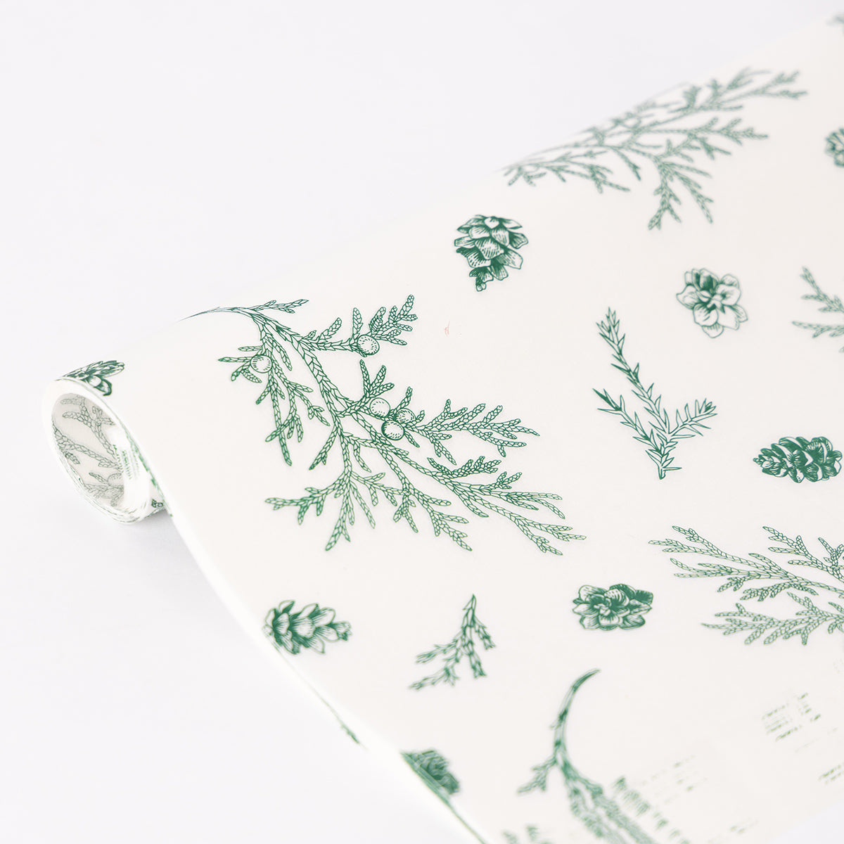 Holiday Paper Evergreen & Pinecone