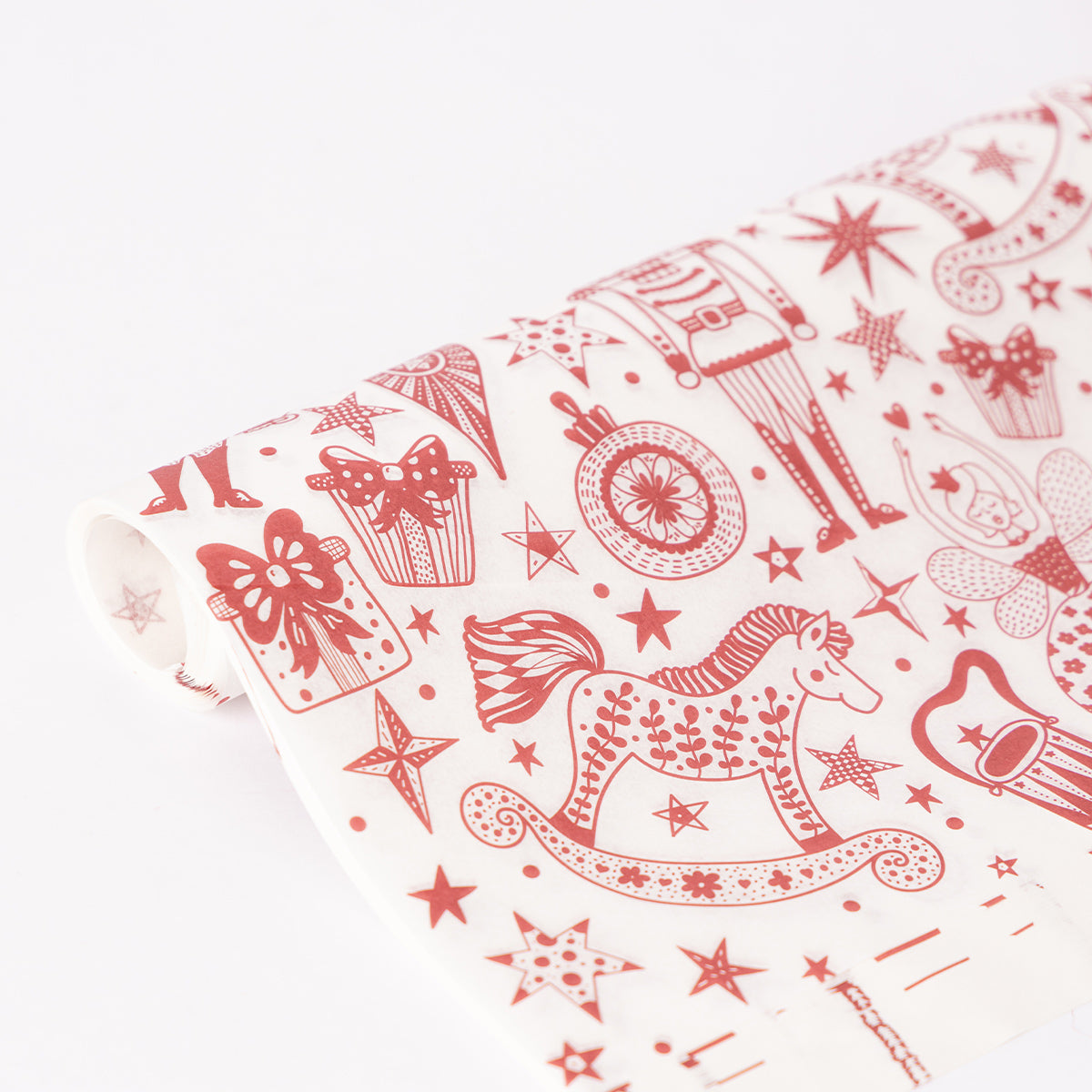 Holiday Paper Nutcracker Rojo