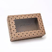 Cargar imagen en el visor de la galería, Caja Muffin Kraft Love
