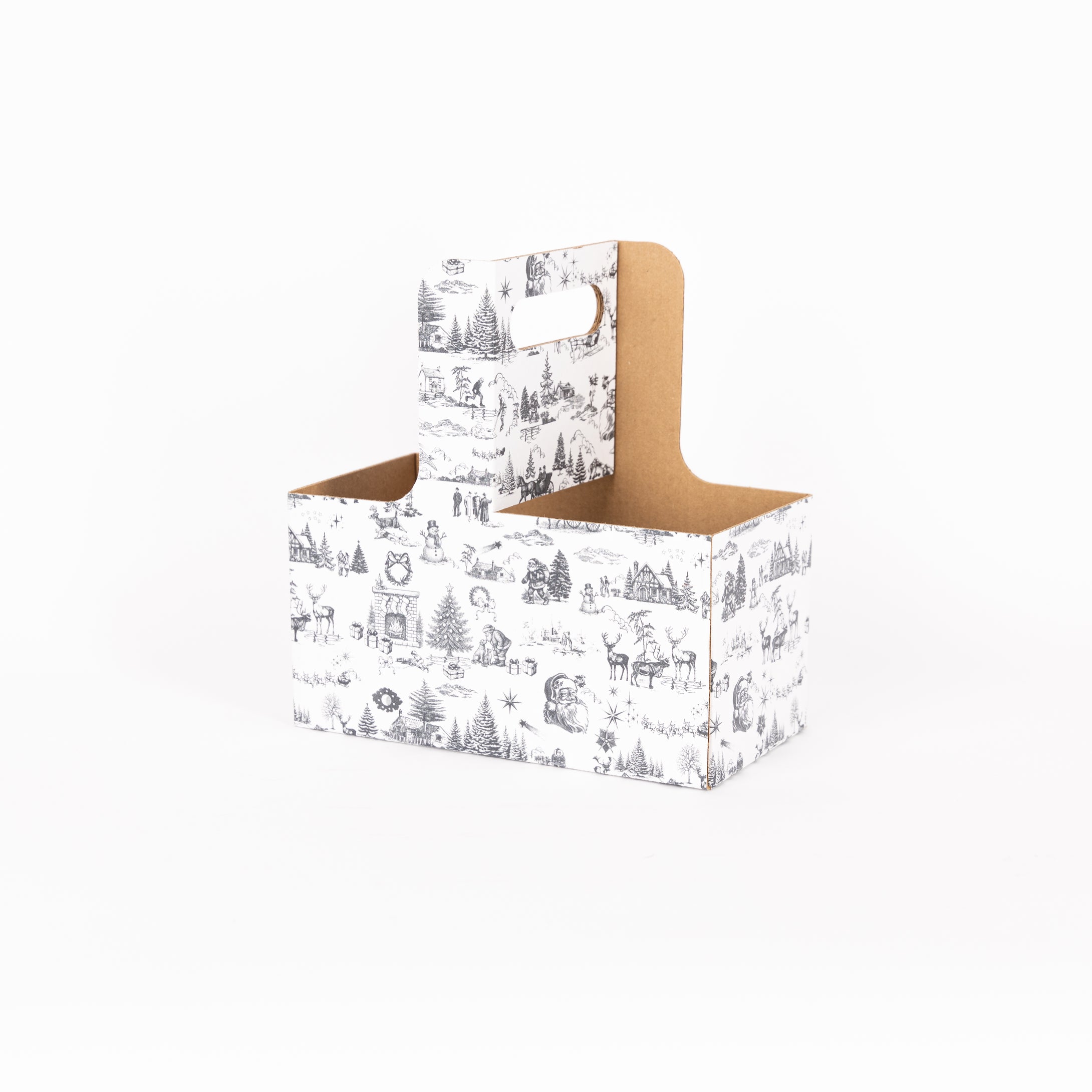 Canasta Toile de Jouy