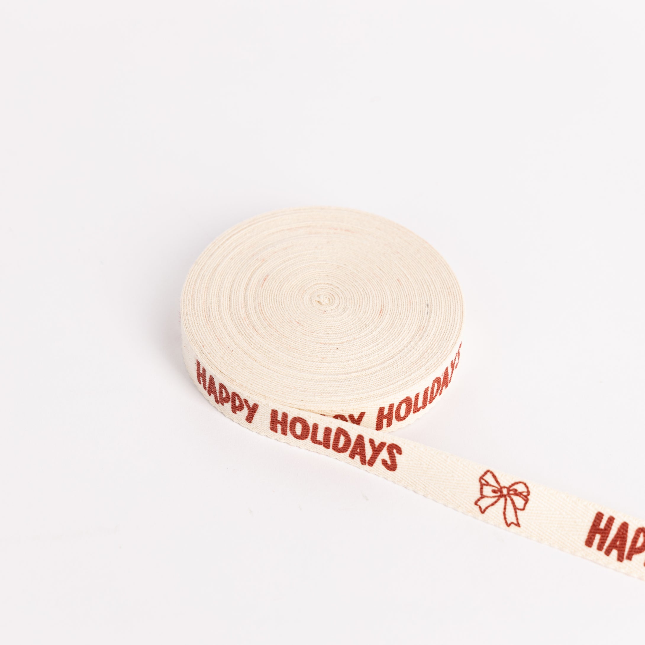 Listón Happy Holidays Bow 16 mm