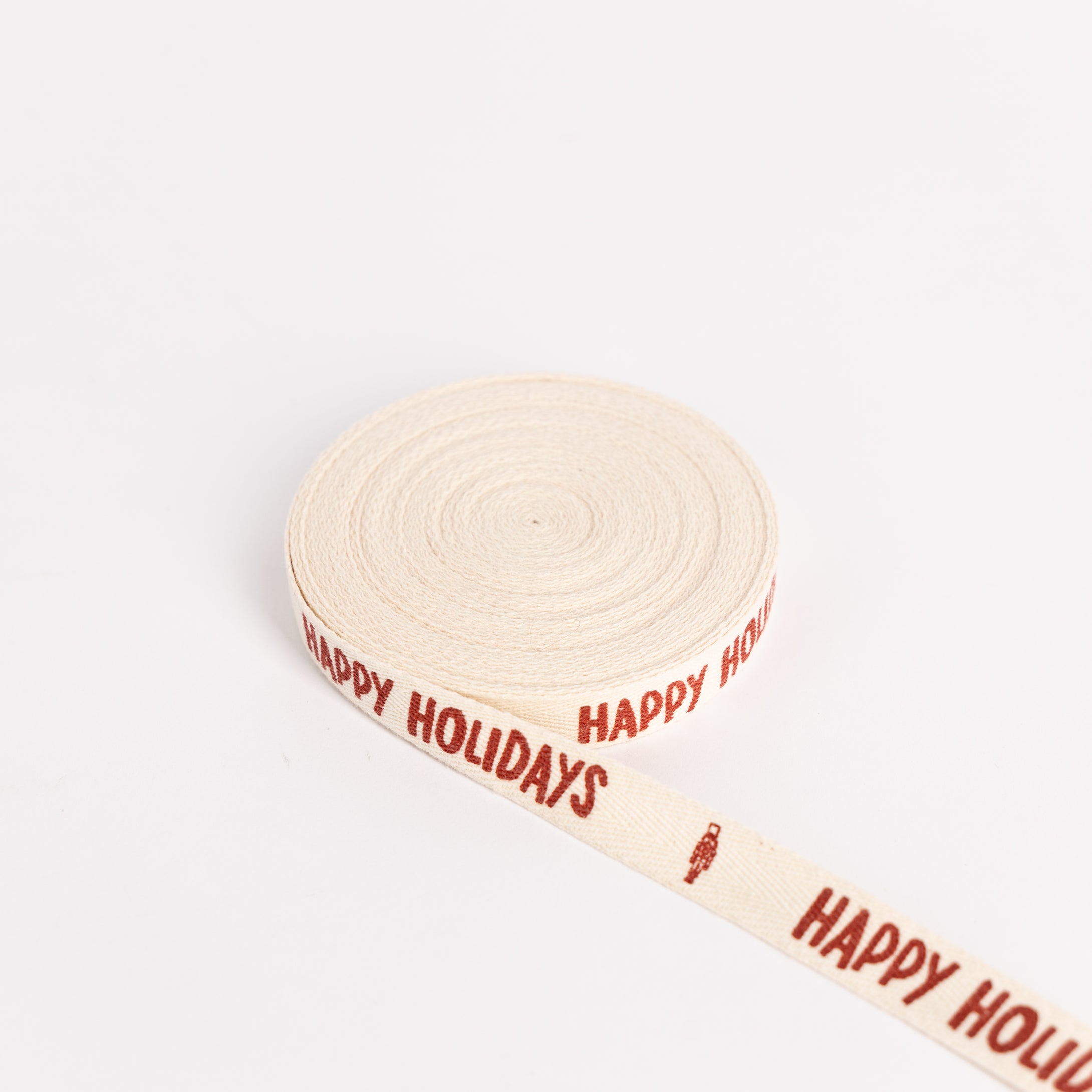 Listón Happy Holidays Nutcracker 16 mm