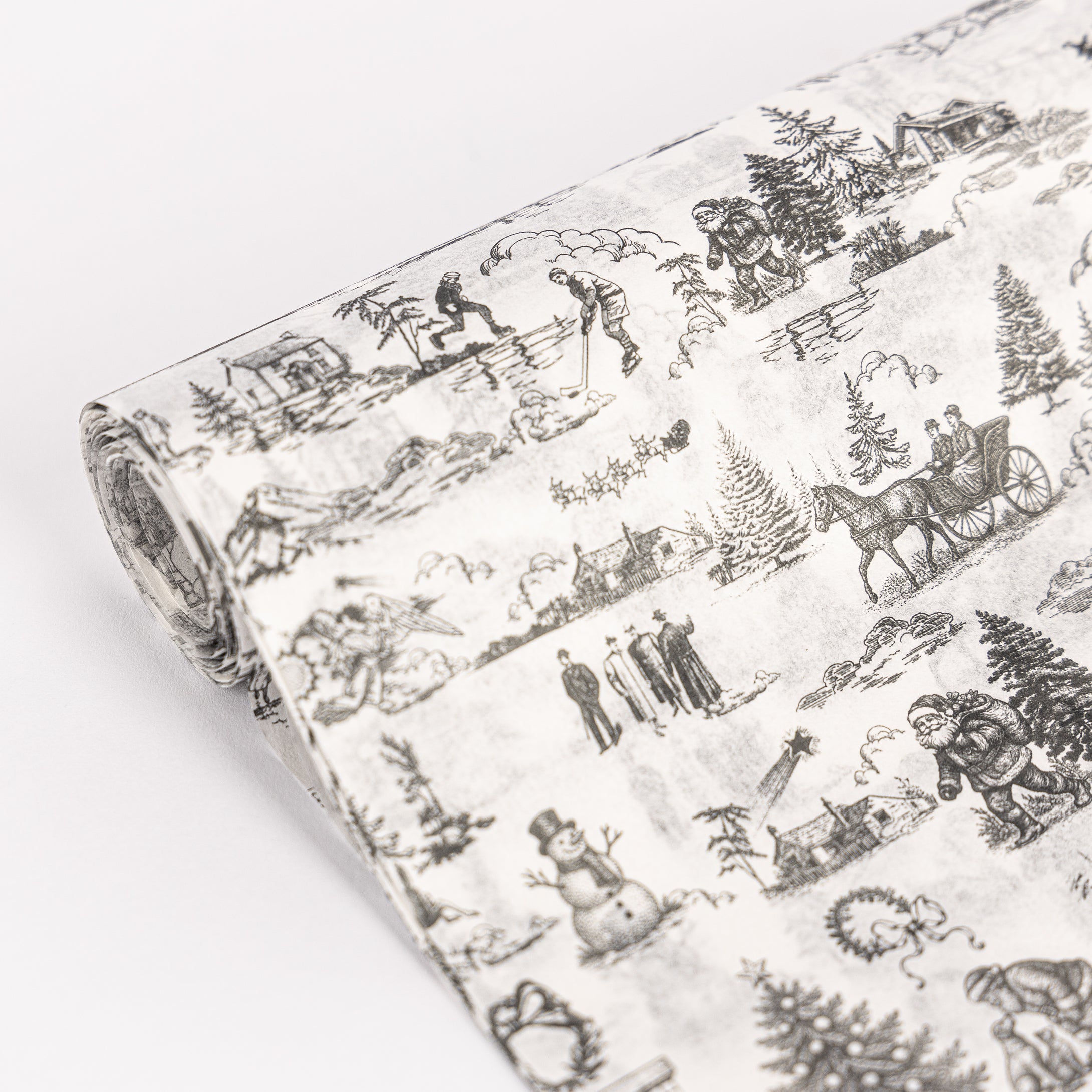 Holiday Paper Toile de Jouy