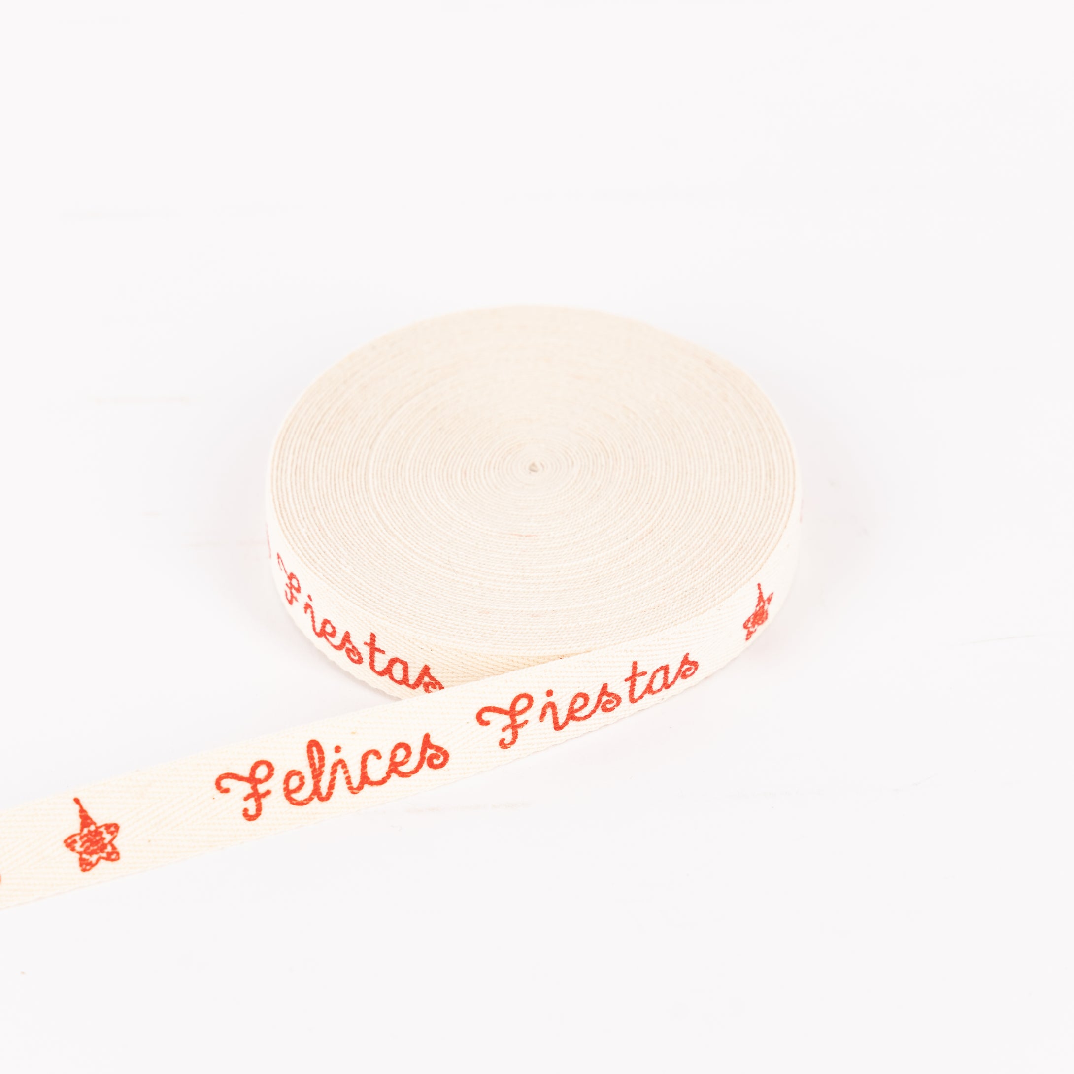 Listón Felices Fiestas 16 mm