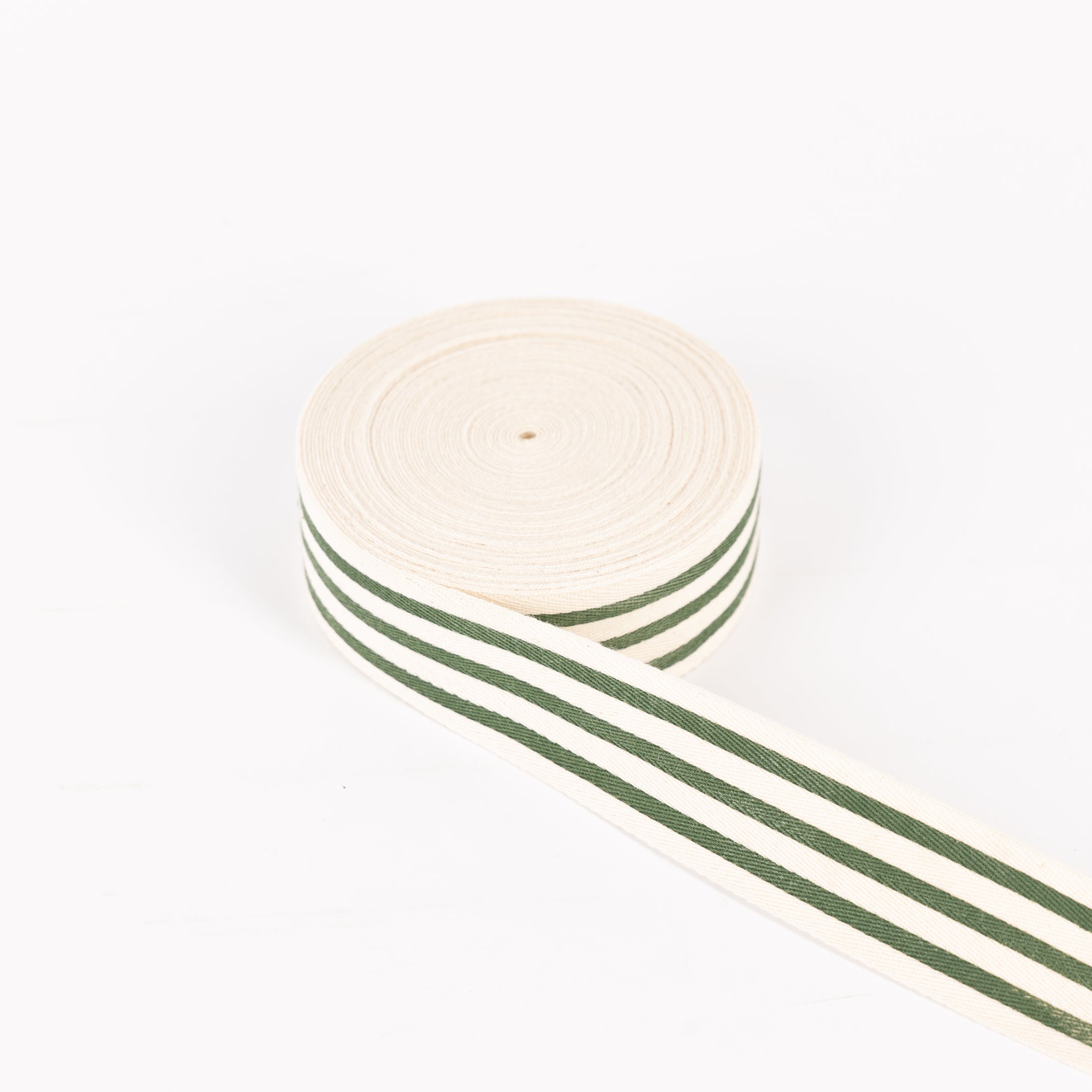 Listón Green Stripes 38mm