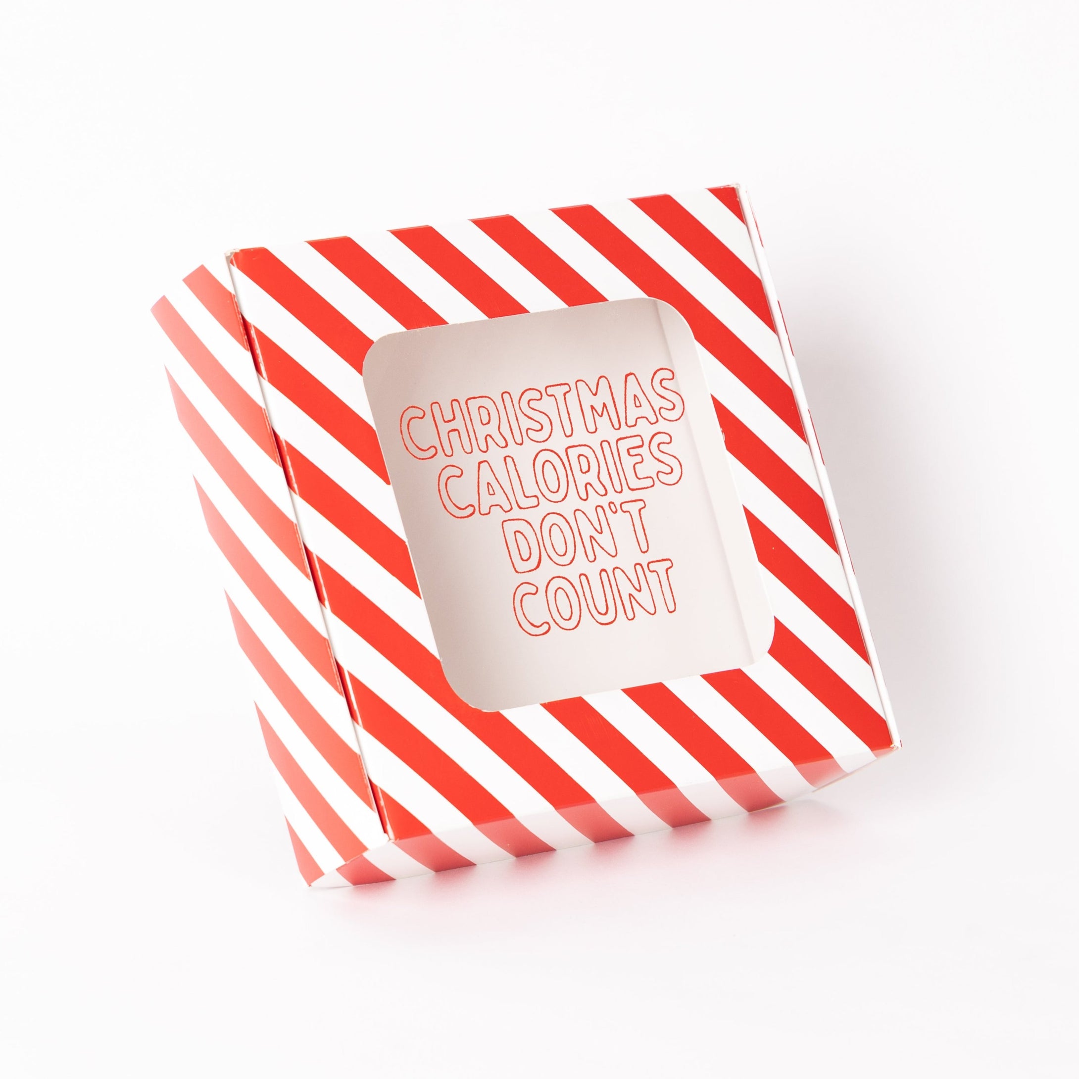 Caja Brownie Candy Cane