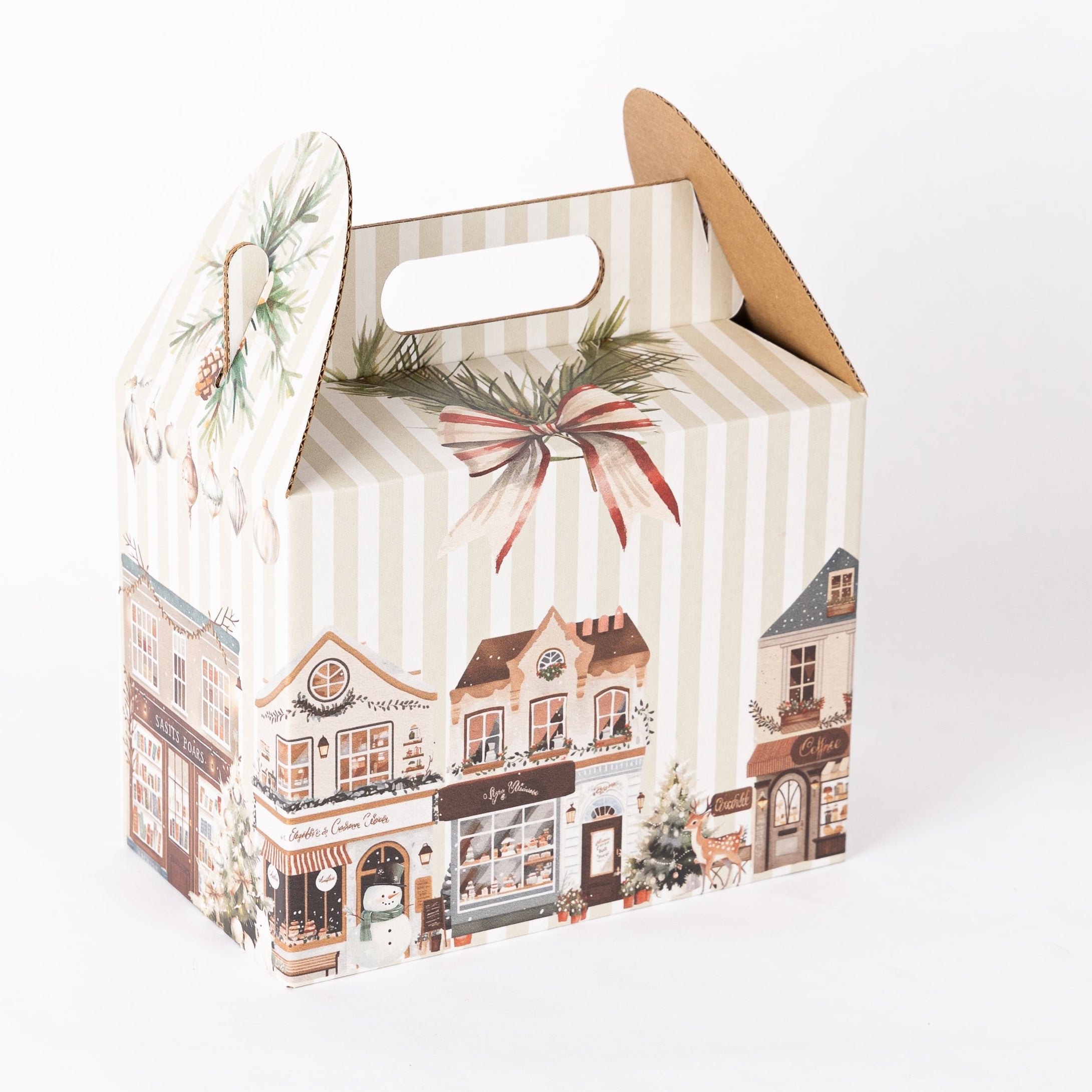 Caja Lunchbox  Christmas Village