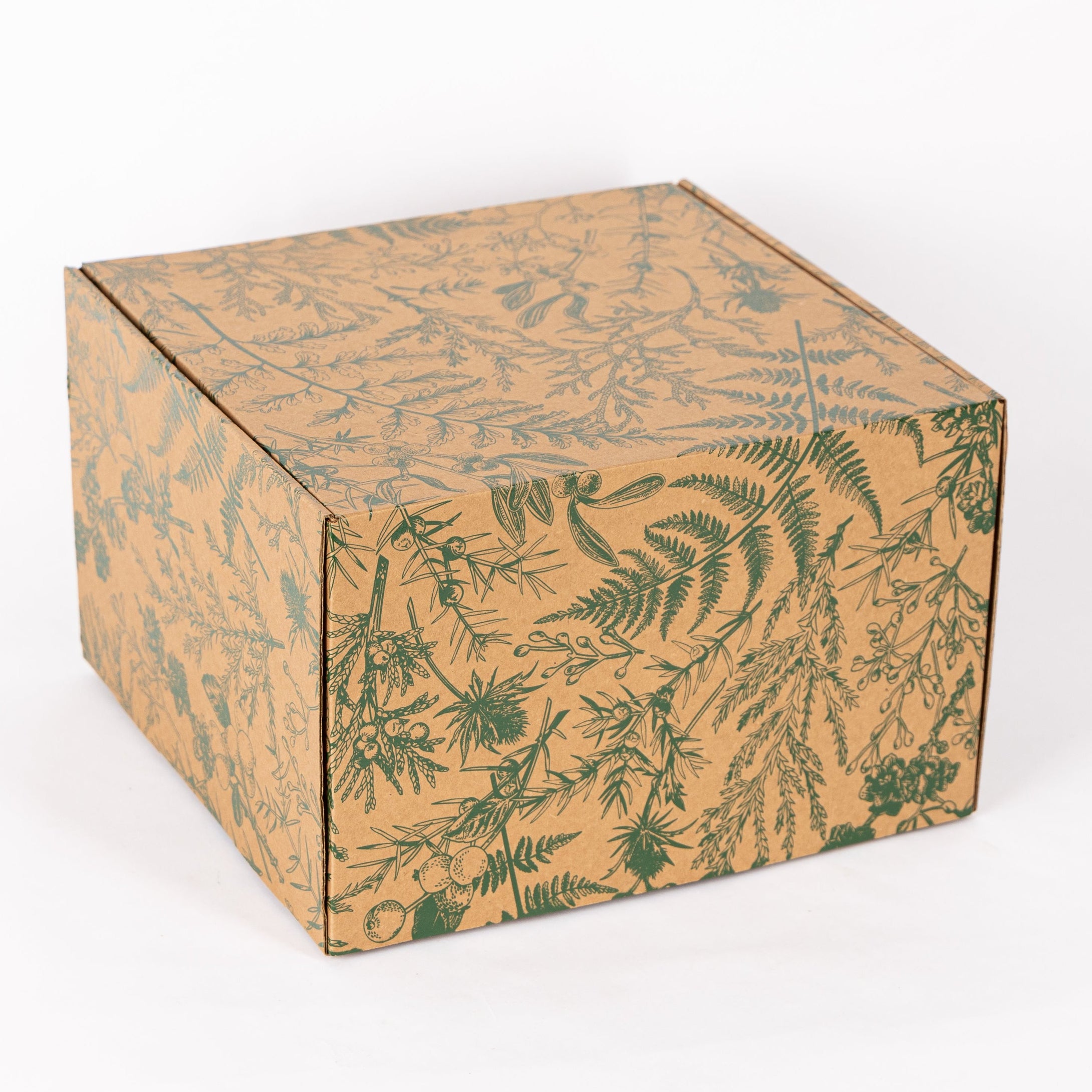 Caja Pastel Grande Winter Pine