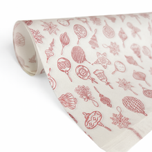 Cargar imagen en el visor de la galería, Holiday Paper Red Ornaments
