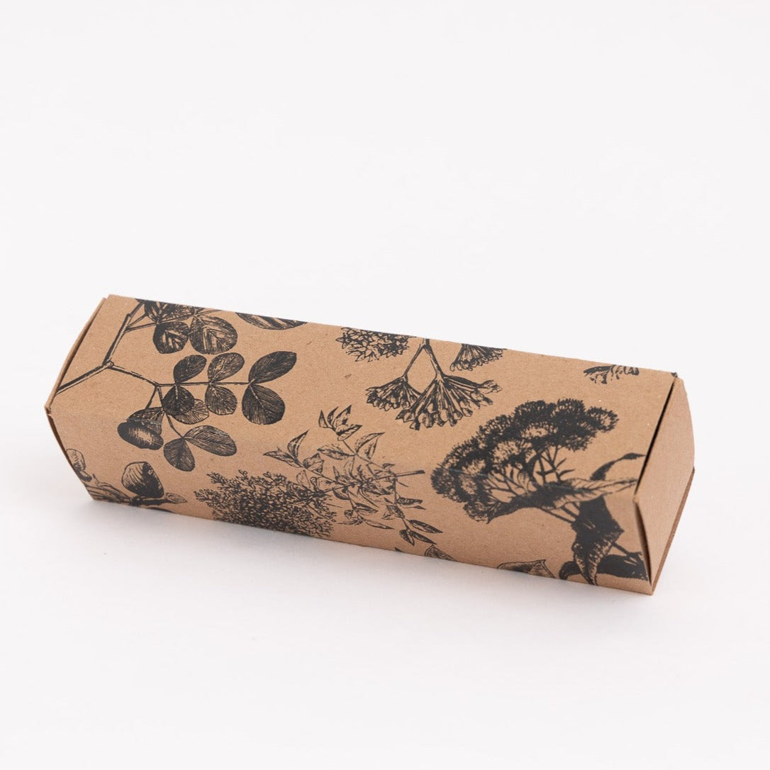Caja Cerillo Flores Kraft
