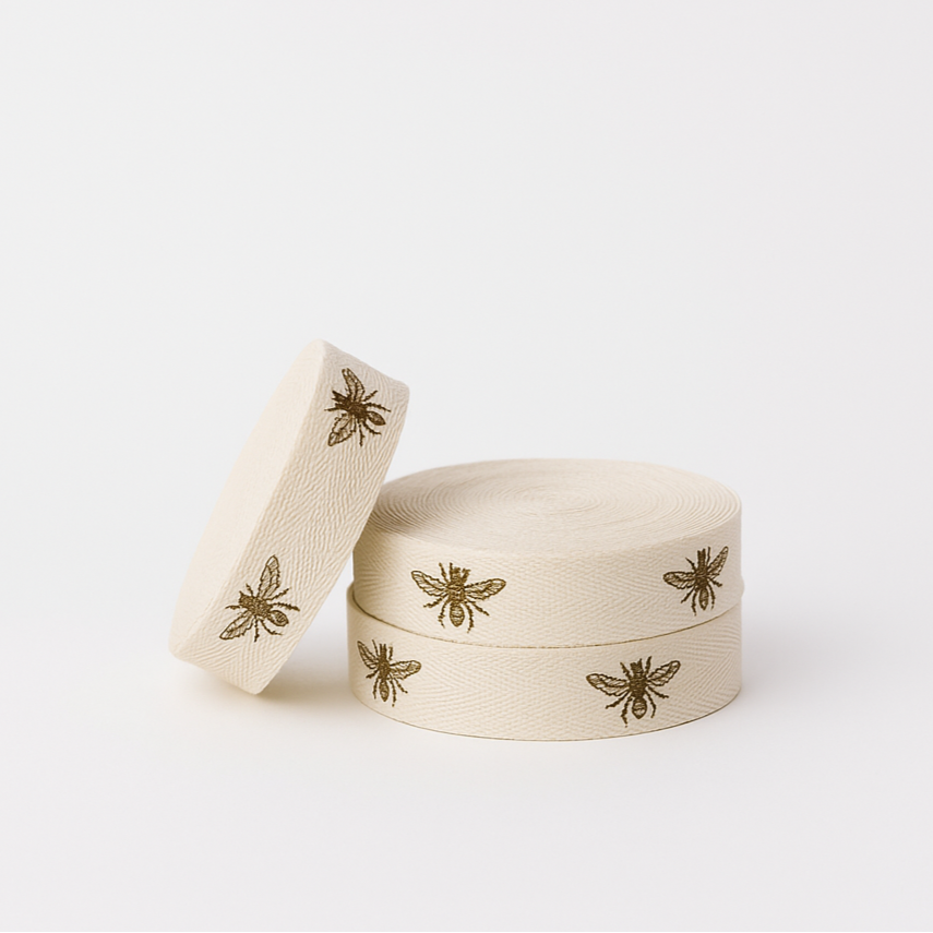 Listón Abeja 16mm/10mts