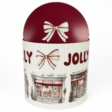 Cargar imagen en el visor de la galería, Caja Redonda Holly Jolly
