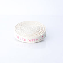 Cargar imagen en el visor de la galería, Listón  &quot;Filled with love &quot; 16mm/10mts
