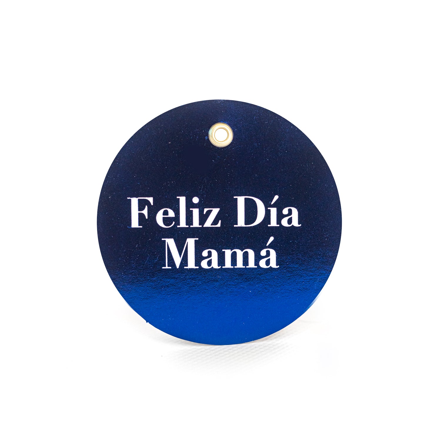 Tag Circular Feliz día Mamá Azul